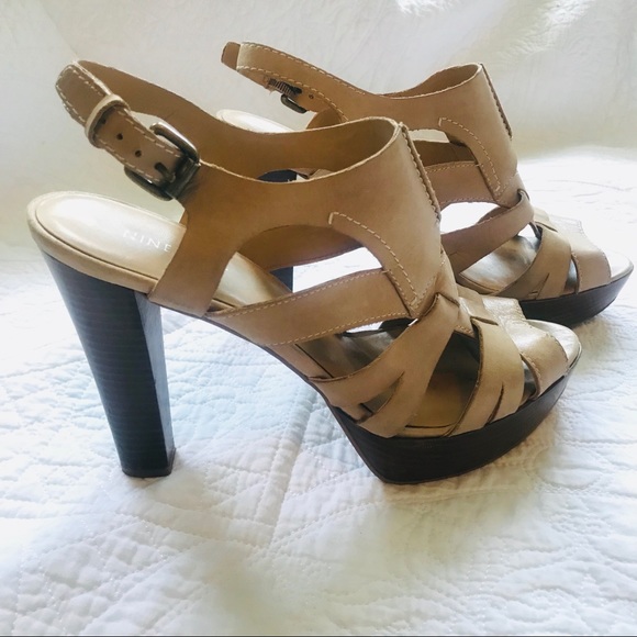 Nine West Light Camel Heels - Picture 6 of 8